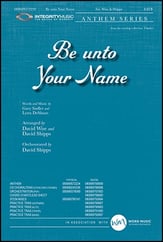 Be Unto Your Name SATB choral sheet music cover